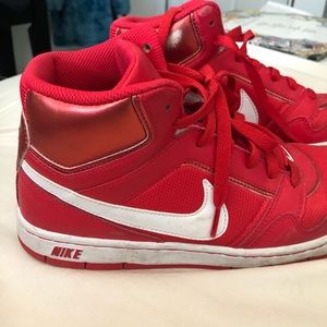 Red Hightop Nike